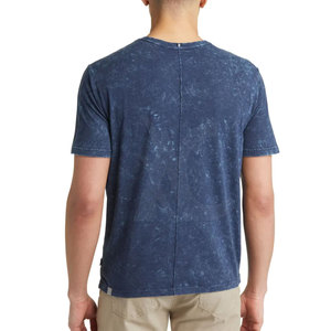 Camiseta de Moda Urbana con Lavado Ácido para Hombre, Tela de Algodón Lavado de Tacto Suave, Corte Relajado, Cómoda y Casual - Product Image 2