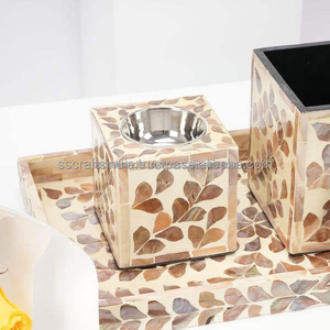 Quemador de incienso Bakhoor árabe personalizado para uso doméstico con incrustaciones de madreperla, soporte para quemador de incienso Mubkhar - Product Image 1