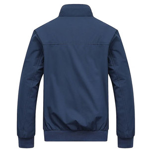 Veste pour homme, vestes bomber, vêtements décontractés pour le travail, streetwear, manteaux pour homme, coupe-vent simple, style britannique - Product Image 3
