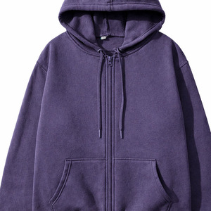 Ensembles de survêtements légers en molleton avec veste zippée et pantalon de jogging, 100% coton, confortables, pour la vente en gros - Product Image 5