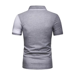 Camisas Polo de Corte Regular para Hombre, Cuello Cuadrado, Manga Corta, Transpirables, Tejido Satinado, Bordadas, 100% Algodón - Product Image 6
