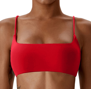 Soutien-gorge de sport pour femme en tissu super doux et respirant, à prix avantageux, idéal pour l'entraînement et les séances de fitness, pour la salle de sport. - Product Image 1