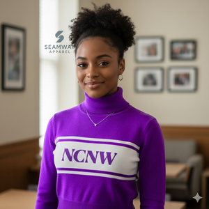 เสื้อสเวตเตอร์คอเต่าสำหรับผู้หญิง NCNW แบบถัก คอสูง สวมใส่สบาย คอเต่าแบบลำลอง เสื้อโปโลคอเต่า เสื้อสเวตเตอร์อุ่นๆ - Product Image 5