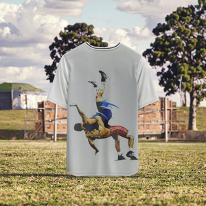 ชุดยูนิฟอร์มศิลปะการต่อสู้ชายแบบสั่งทำปี 2026 ผ้าถักระบายอากาศได้ดี โพลีเอสเตอร์ 100% เสื้อยืดและกางเกงขาสั้นสำหรับนักมวยปล้ำ พิมพ์ลายดิจิทัล นานาชาติ - Product Image 6