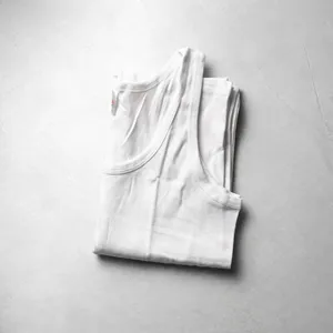 <b>MENS</b> <b>WHITE</b> <b>VEST</b> SLEEVELESS TANK TOP COTTON UNDERSHIRT GYM <b>VEST</b> M-XXL - Product Image 5