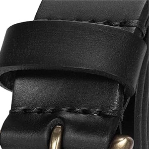 Ceinture en cuir véritable pour homme de qualité supérieure avec des designs personnalisés, style vintage et boucle en alliage pour le travail, les affaires et les occasions décontractées - Product Image 3