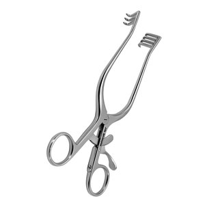 Retractor Weitlaner de 34 puntas, autoajustable, ortopédico, manual, de acero inoxidable - Product Image 3