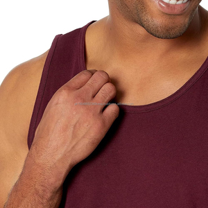 Débardeurs de musculation de qualité supérieure, prix d'usine, vente en gros, pour hommes, unisexe, coupe ajustée, prix bas - Product Image 3