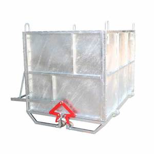 Metal Skip Scrap <b>Bins</b> Recycling Dumpster <b>Large</b> Garbage <b>Bins</b> Metal Waste <b>Bin</b> DROP BOTTOM DUMPSTER - Product Image 2