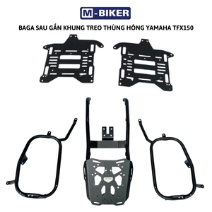 Mbiker TFX Steel Crash Protector Side Pannier Frame for Dual Sport Street Motorcycles-Smart Storage Solution 1 Year Warranty - Product Image 1