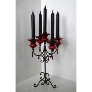 Bougeoirs debout de couleur bougeoirs de bâton de fer pour le bougeoir décoratif de fer de Table - Product Image 5