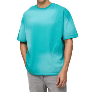 Camisetas Casuales para Hombre de Fábrica a Bajo Precio, Camisetas Casuales para Hombre de Calidad Superior al por Mayor, Nuevo Diseño con Efecto Desgastado por el Sol - Product Image 5