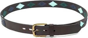 Ceinture en cuir de vachette véritable sur mesure, boucle en laiton massif, écologique, durable, style vintage argentin, couleur personnalisée - Product Image 4