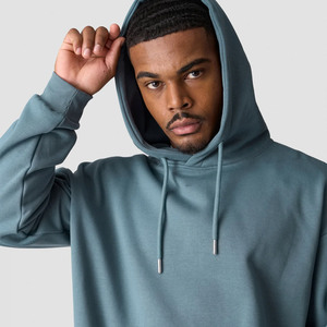 Sudadera con Capucha Oversize para Hombre, Transpirable, Estilo Urbano, de Alta Calidad, con Logotipo Personalizado, Sudadera de Forro Polar de Algodón para Invierno - Product Image 5