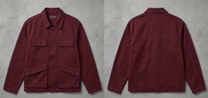 HAMILO SPORTS Veste utilitaire unisexe bleu marine HS-101, style vêtement de travail à manches longues avec plusieurs poches et col classique - Product Image 3