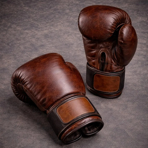 Guantes de Boxeo de Piel Sintética PU, Cómodos e Impermeables, Estampados para Entrenamiento de MMA y Gimnasio - Product Image 4