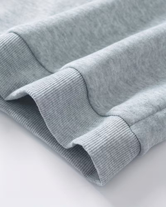 Men's Light Green Hoodie Sweatpants Set Solid Color Casual Winter Wear Polyester/Cotton French Terry Knitted Fabric Breathable - Product Image 6