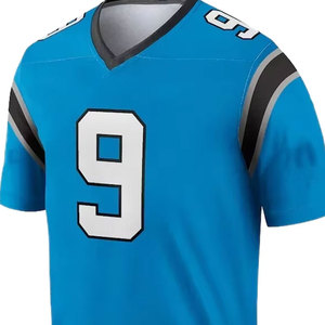 Maillot d'entraînement de football américain personnalisé avec impression par sublimation, séchage rapide, évacuation de l'humidité, vêtements de sport en polyester - Product Image 3