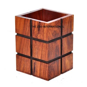 Portaplumas Personalizado, Organizador Decorativo de Escritorio, Ideal para Recepción de Oficina, Exhibición y Elegante Portaplumas de Papelería - Product Image 2