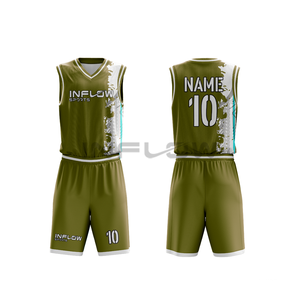 Ensemble de maillots de basket-ball d'été pour enfants, grande taille, réversible, respirant, séchage rapide, pour entraînement et compétition, 100% coton - Product Image 1