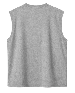 Men's Cotton Gym Tank <b>Top</b> | Sleeveless Athletic Training <b>Vest</b> | <b>Loose</b> Fit Summer Sportswear - Product Image 2
