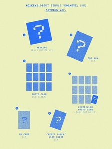 KO1KEYZ - [ KO1KEYZ ] ซิงเกิลชุดที่ 1 (รุ่นพวงกุญแจ) อัลบั้มซีดีเคป๊อปขายดีที่สุดในเกาหลีสำหรับทุกวัย - Product Image 4