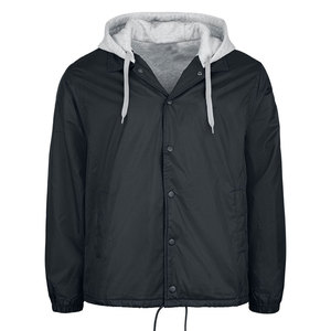 Factory Wholesale Workout <b>Coach</b> Jackets Coats Men's Hip Hop Vintage Vestuario Anti Vento Windbreaker Uniform Jacket with LOGO - Product Image 4