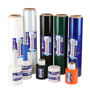 Rollos de Película Estirable de Polietileno de Baja Densidad Lineal (LLDPE) Personalizados, Resistentes a la Humedad y al Polvo, para Embalaje - Product Image 1