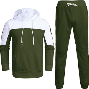 Chándal Informal con Capucha de Primera Calidad, Diseño Sólido y Transpirable, Resistente al Viento, para Compradores Mayoristas - Product Image 1