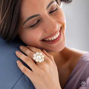 PRAO Oceanic Bague perle taille ajustable - Product Image 3