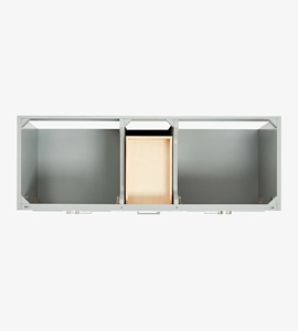 Mueble de Baño Mary de 61 Pulgadas Hecho a Medida, Gabinete Doble para Lavabo, Solo 3 Opciones de Acabado, Fabricante OEM de Vietnam - Product Image 6