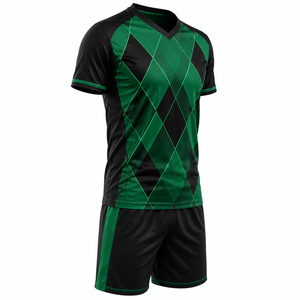 Proveedor de Uniformes Deportivos de Fútbol Personalizados, Pantalones Cortos de Fútbol, Uniformes de Equipo OEM de Fábrica, Secado Rápido, 100% Poliéster, Impresión por Sublimación - Product Image 3