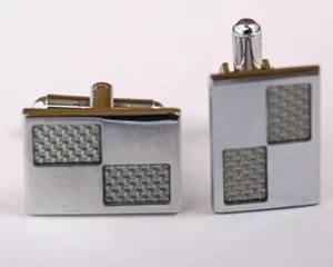 Mancuernillas Personalizadas de Lujo para Hombre |   Mancuernillas de Acero Inoxidable y Plata de Ley 925 |   Joyería al por mayor para puños de camisa de negocios y bodas - Product Image 4