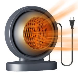 Chauffage électrique portable de bureau 380W, angle d'inclinaison de 30 degrés, chauffage rapide en 3 secondes, protection contre la surchauffe pour usage intérieur - Product Image 2