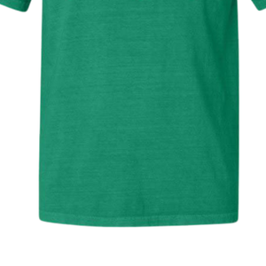 Camiseta AKA Personalizada de Algodón Premium, Cuello Redondo, Estampado Gráfico Verde Kelly y Blanco, Manga Corta, Estilo Casual - Product Image 4