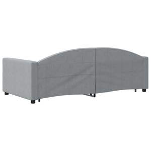 Sofá Cama Gris Claro con Cama Nido, Camas Cómodas para Uso Doméstico - Product Image 5