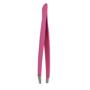 Pinzas para Cejas con Grabado de Logotipo de Marca Personalizada, Punta Inclinada, Herramienta de Acero Inoxidable, Color Único, Fabricante Mayorista - Product Image 3
