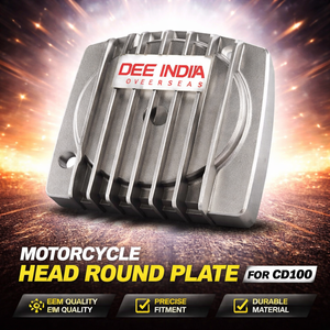 Motorcycle <b>Head</b> Round Plate for CD100 | Engine <b>Head</b> <b>Cover</b> Plate OEM Replacement Spare Part - Product Image 2