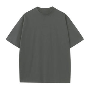 T-shirt à col rond pour homme en coton doux, manches courtes, léger, respirant, décontracté, pour l'été, confort quotidien - Product Image 6