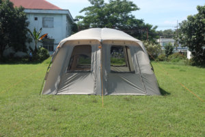 Tente de camping spacieuse monocouche Andes, type à armature droite, une chambre, un salon, toutes saisons, imperméable, 4-5 personnes - Product Image 5