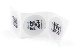 Biểu tượng tùy chỉnh lập trình 13.56 MHz <span class=keywords><strong>NFC</strong></span> <span class=keywords><strong>Tag</strong></span> có thể in RFID tần số cao Sticker <span class=keywords><strong>NFC</strong></span> cho thanh toán - Product Image 3