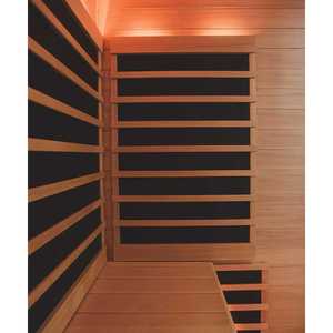 Cabina de Sauna Infrarroja para 2 Personas Tylo Tylsand T-820 con Frente de Vidrio, Bluetooth, Madera Premium, Sauna Interior Residencial - Product Image 5