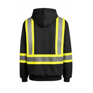Sudadera con Capucha de Alta Visibilidad para Uniforme de Trabajo, Chaqueta de Seguridad Reflectante de Alta Calidad, Venta al por Mayor - Product Image 3