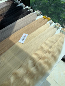 Extensions de cheveux en vrac au prix de gros Cheveux humains vietnamiens Double Noyau 100 grammes Couleurs foncées 32 pouces - Product Image 2