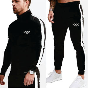 OEM Men's Custom Digital Printed 100% Polyester Regular gsm Breathable Streetwear <b>Jacket</b> <b>Straight</b> Leg Winter Tracksuit - Product Image 4