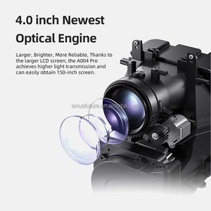 Mini projecteur portable 2026 dernière génération Android 1080P 4K, service OEM ODM, projecteur portable A004 Pro pour cinéma maison et chambre - Product Image 3