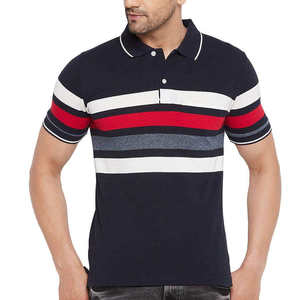 T-shirts Polo en Coton 100% de Haute Qualité, Coton Soie, Broderie Logo, T-shirts de Golf Unis pour Tenues Décontractées, Tissu Toile Imprimé - Product Image 1