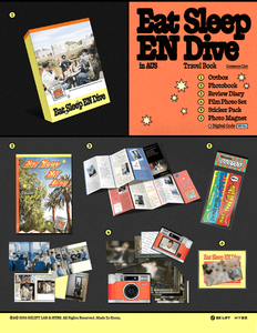 ENHYPEN [Comer, dormir y perder peso en Australia] LIBRO DE VIAJE Libros electrónicos coreanos en formato CD para todas las edades - Product Image 2