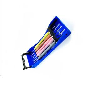 Kit d'instruments de restauration dentaire en composite, 5 pièces, style LM, entièrement autoclavable, en acier inoxydable et silicone - Product Image 2