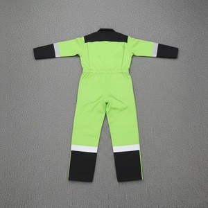Ropa de Trabajo de Seguridad Reflectante de Alta Visibilidad, Transpirable y Antiestática de Primera Calidad, Overol Mecánico Personalizado OEM, Cumple con la Norma EN420 - Product Image 2